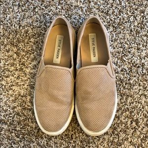Tan Steve Madden sneakers